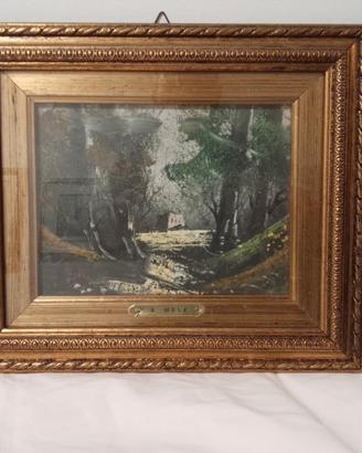 2 quadri di arte paesaggistica