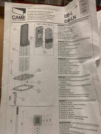 Colonna per fotocellule cordless Came