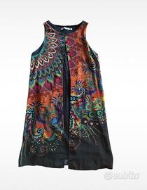 Vestito desigual multi-color