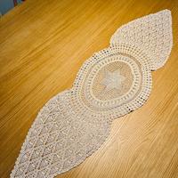 Striscia all'uncinetto fatta a mano