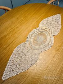 Striscia all'uncinetto fatta a mano