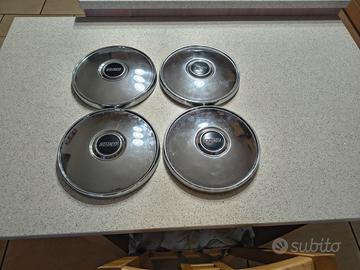 Coppe borchie coprimozzo cromate FIAT 124 125 131