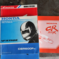 Manuali officina Honda VFR 750 R ,CR 500