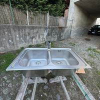 Lavello  Smeg 2 vasche Acciao