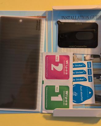 Cover e 1 vetro temperato privacy Google Pixel 7