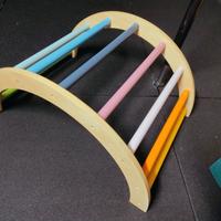 Ponte in legno con pioli - palestrina