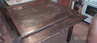 tavolo legno massello