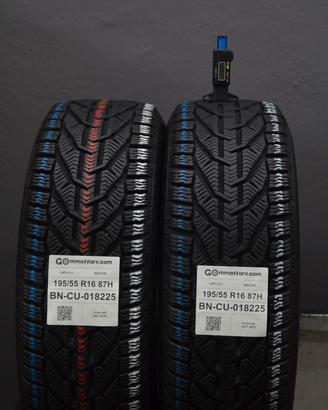 2 Pneumatici 195/55 R16 Orium Winter