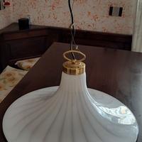 Lampadario in vetro