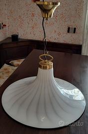 Lampadario in vetro