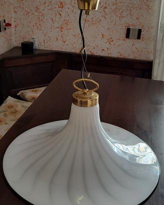 Lampadario in vetro