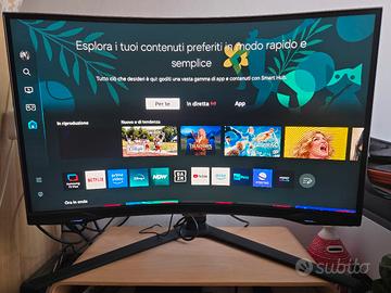 Monitor gaming curvo Samsung 27" odyssey g6