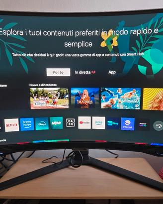 Monitor gaming curvo Samsung 27" odyssey g6
