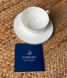 Set di 6 tazze con i piattini Dibbern