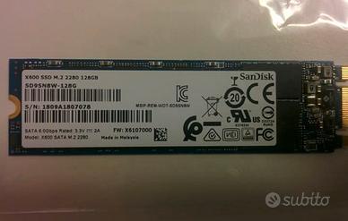 SSD 128GB M.2  SSDSD9SN8W-128G.