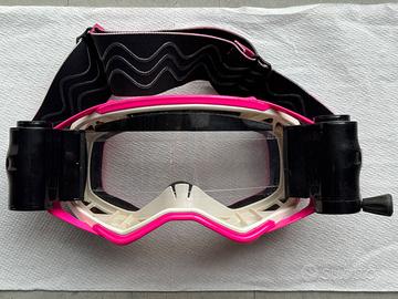 Maschera mtb/ motocross con rolla off