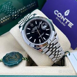 ⚫️ROLEX DATEJUST 41 BLACK JUBILEE NEW REF.126300
