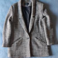 Blazer Mango tweed donna tg L 