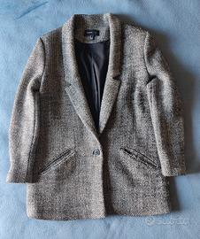 Blazer Mango tweed donna tg L 