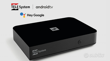 Telesystem UP T2 4K | Decoder Android TV 4K