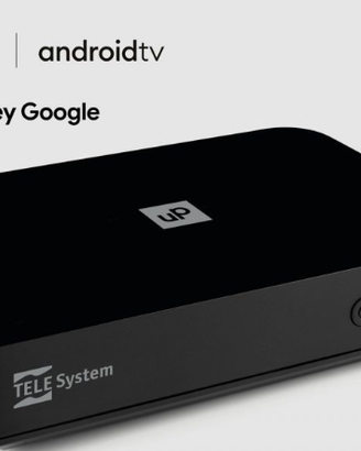Telesystem UP T2 4K | Decoder Android TV 4K
