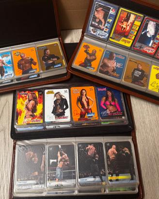 Lotto 131 Carte mix Carte WWE Smack Down Raw 2004