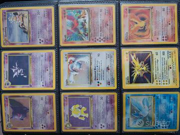 COLLEZIONE CARTE POKEMON VINTAGE HOLO ITA/ENG