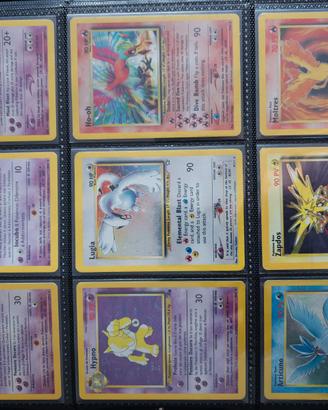 COLLEZIONE CARTE POKEMON VINTAGE HOLO ITA/ENG