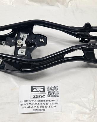 TELAIETTO POSTERIORE ORIGINALE MV AGUSTA F3 675 80
