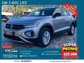 Volkswagen T-Roc Life 2.0 TDI 116CV