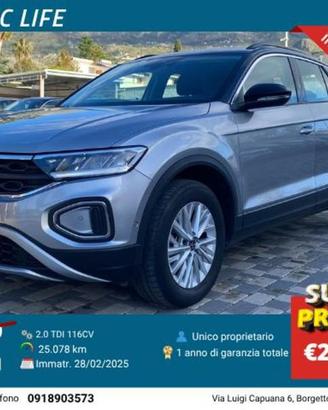 Volkswagen T-Roc Life 2.0 TDI 116CV