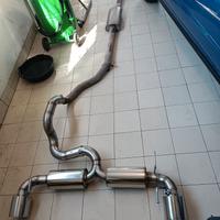 scarico completo maggiorato 500 595 695 abarth