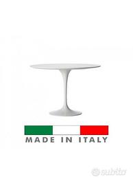TAVOLO SAARINEN MODELLO TULIP LAMINATO ROTONDO