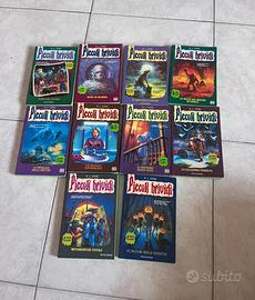Lotto 10 Libri "Piccoli Brividi" Anni 90
