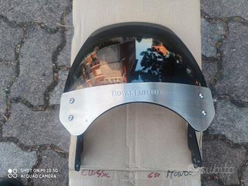 Cupolino alto Royal Enfield con staffe originale