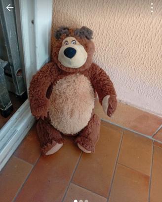 peluche Masha e orso 