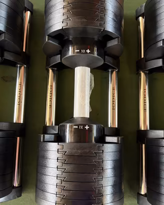 COPPIA MANUBRI REGOLABILI DA 32 KG