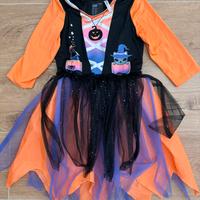Costume Halloween bambina 6-8 anni