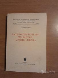 La teleologia degli atti nel rapporto...G.De Fina 