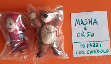 Pupazzi masha e orso