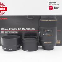 Sigma 105 F2.8 Macro DG OS HSM (Nikon & compatibil