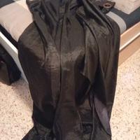 Tende nere in tessuto