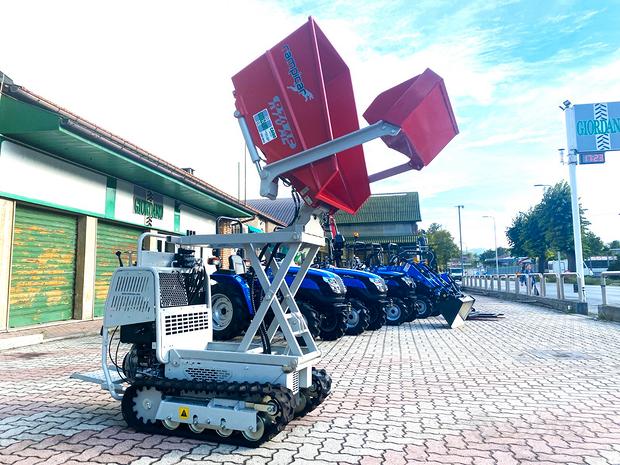 Motocarriola Rotair R 70 AE SCARICO ALTO Hi-Tip