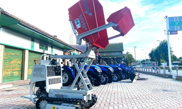 Motocarriola Rotair R 70 AE SCARICO ALTO Hi-Tip