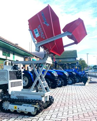 Motocarriola Rotair R 70 AE SCARICO ALTO Hi-Tip