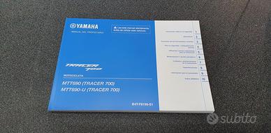 USO E MANUTENZIONE MANUALE YAMAHA PER MT07 TRACER 