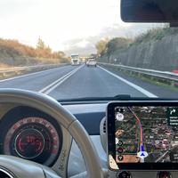 Stereo 500 fiat display