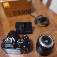 Nikon D3300, Obiettivo 18-70, Caricatore e batteri