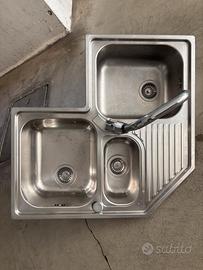 Lavandino cucina inox