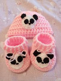 completo scarpine e cappellino 